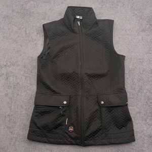 Mobile Warming Women's size large Heated Zip Vest Black No Battery waterpell